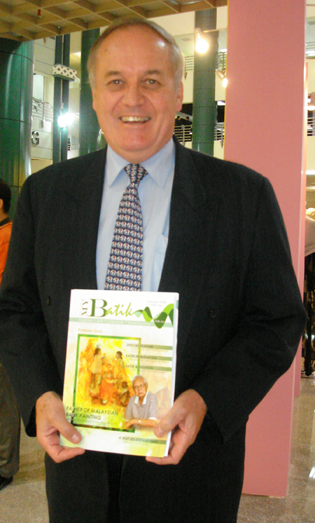 myBatik magazine was hit into all the embassies in Malaysia Australian High Commission Malaysia, 2007