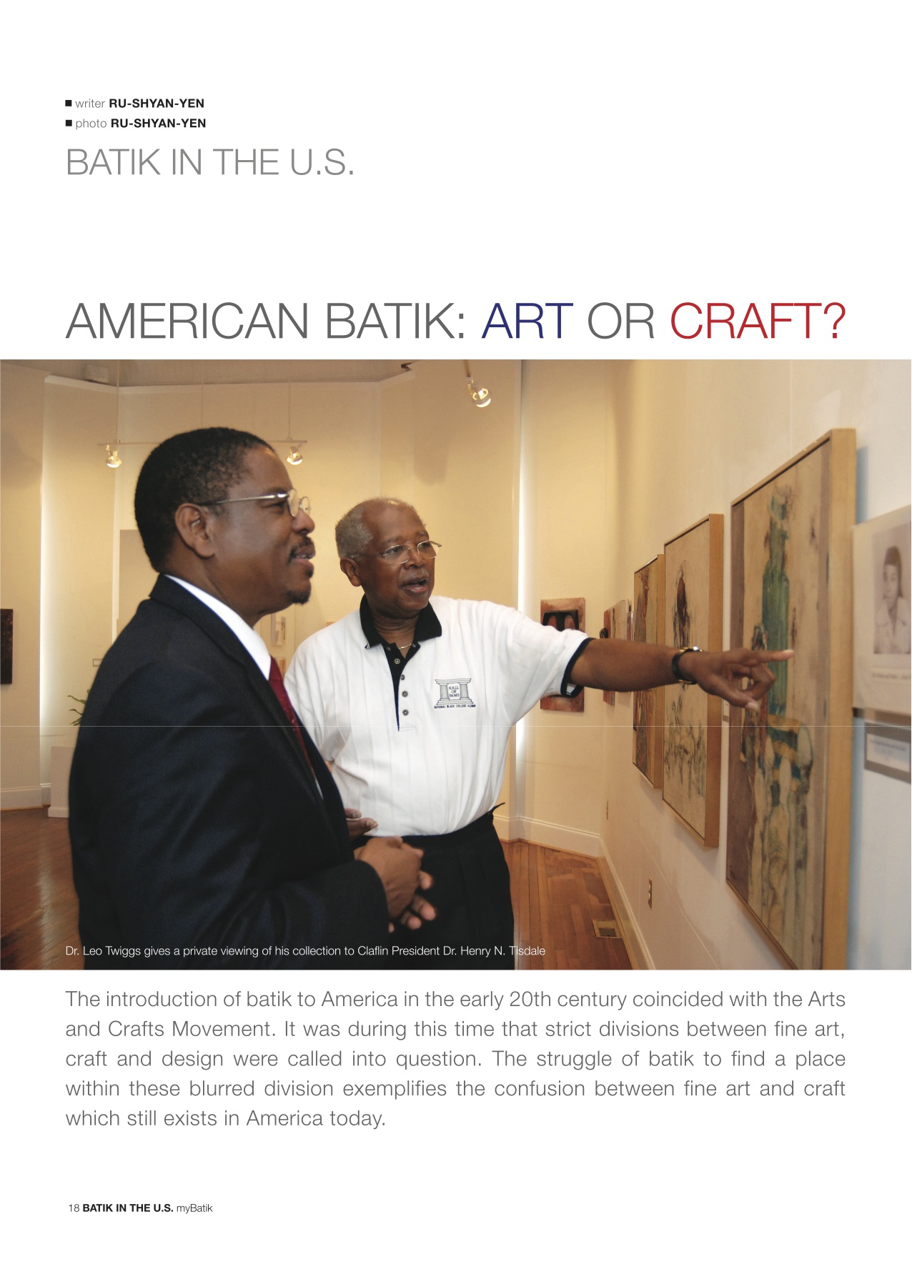 Batik in America