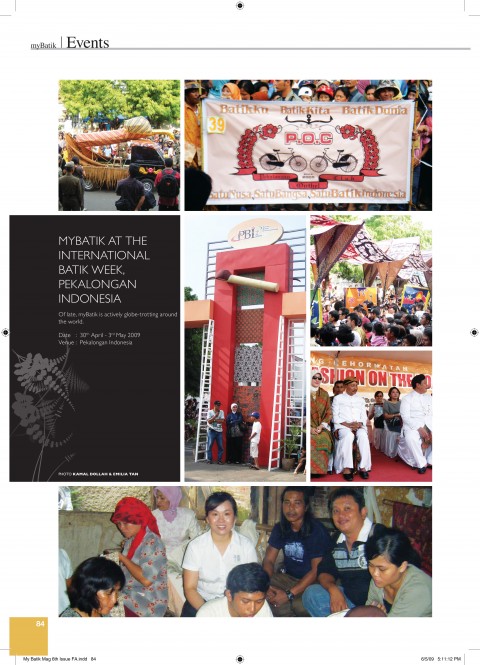 myBatik in Indonesia since 2009 myBatik in Indonesia since 2009