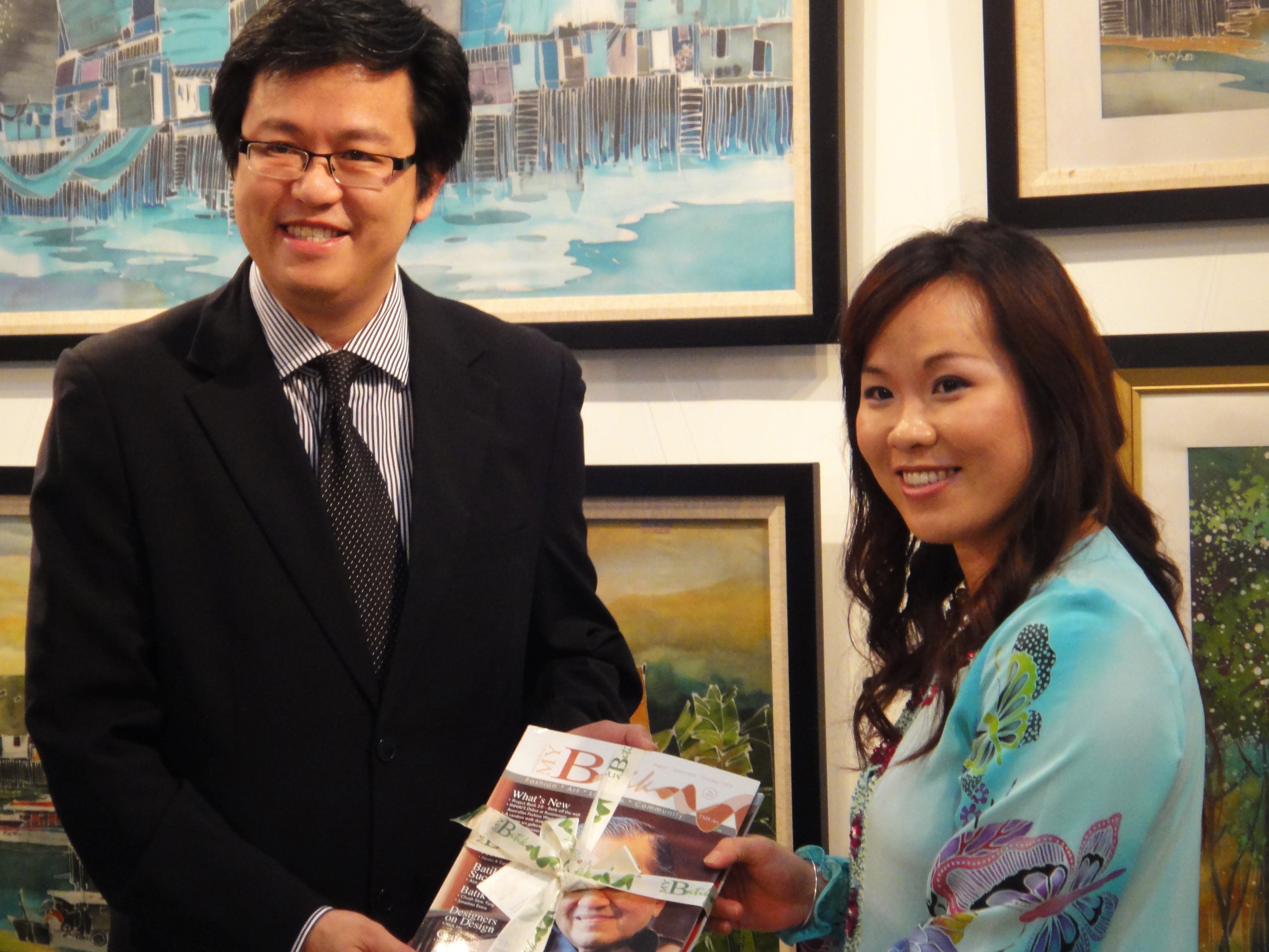 Senator Gan Ping Sieu & Emilia Tan
