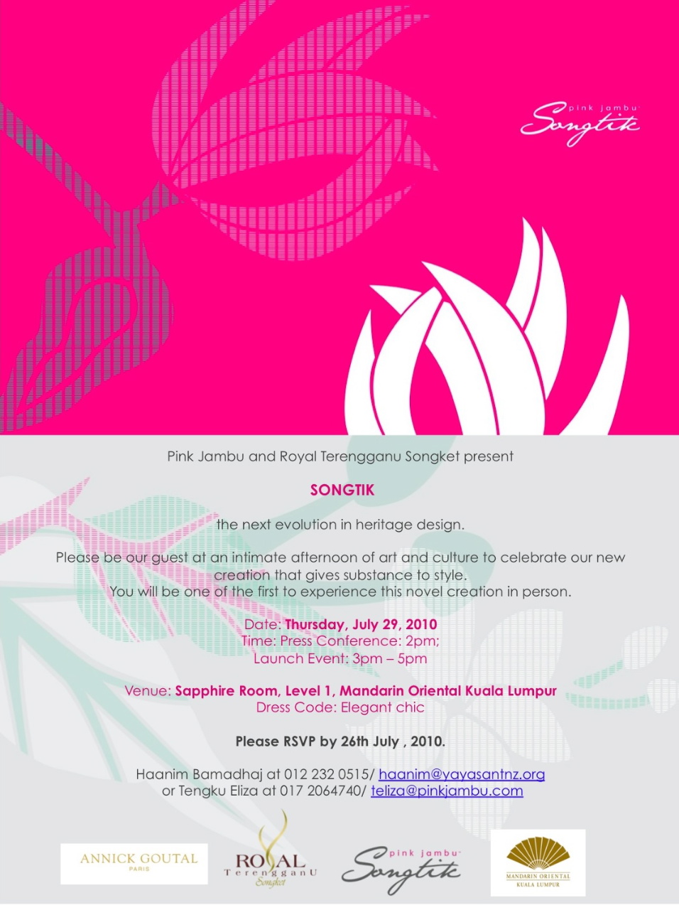 Songtik Invitation