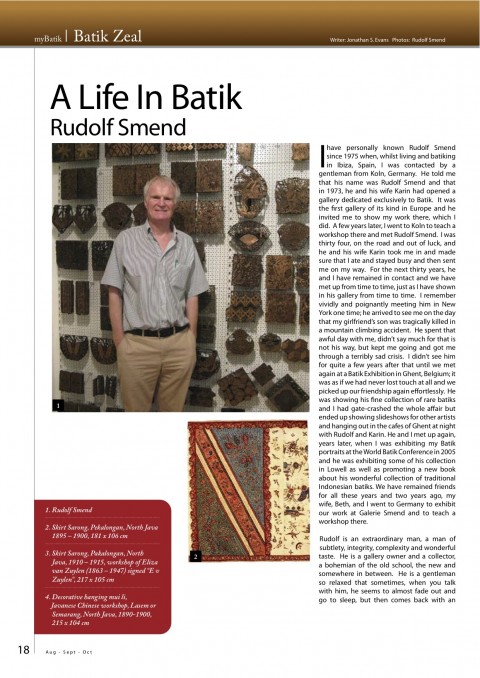 Batik Life Batik Life by Rudolf Smend