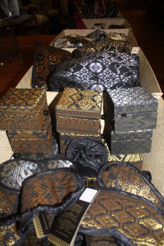 Gift made of songket