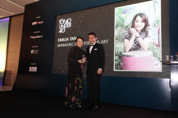 TOP 40 UNDER 40 Award by Prestige Magazine & RHB Bank 