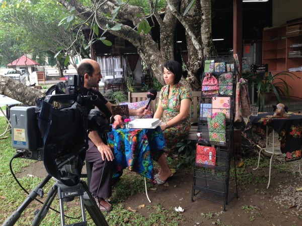 10 October 2014, Turkey TV station " Visit Batik Emilia "