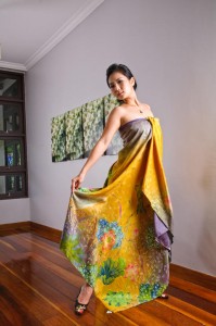 every single piece of fabric is hand made