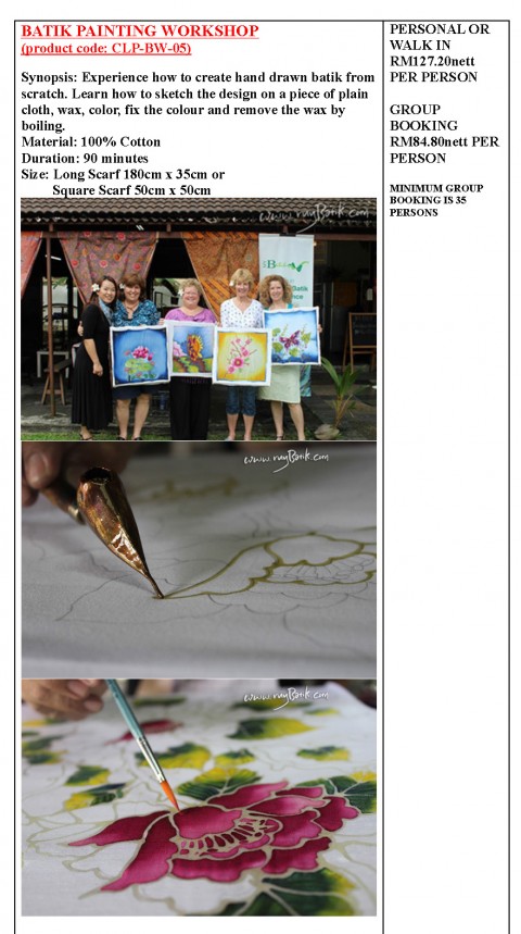 BATIK CANTING & PAINTING