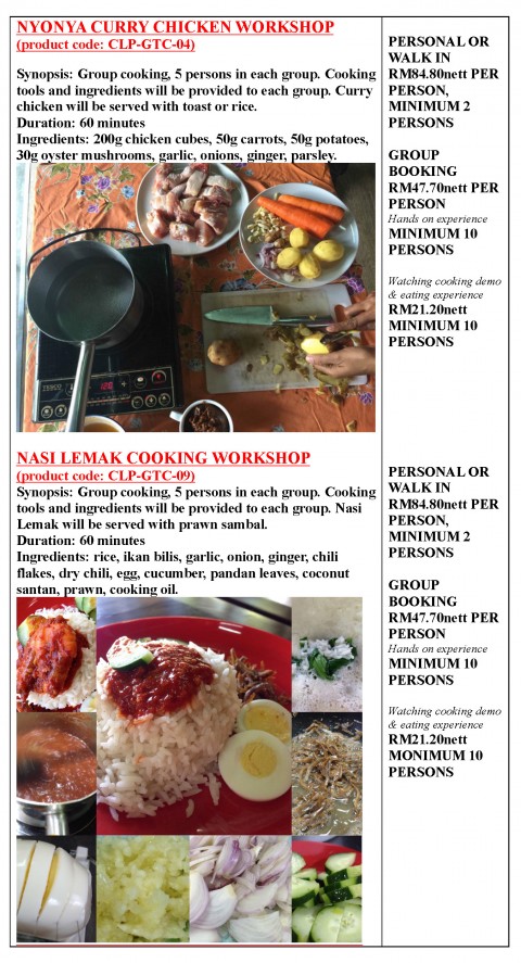 NASI LEMAK COOKING CLASS