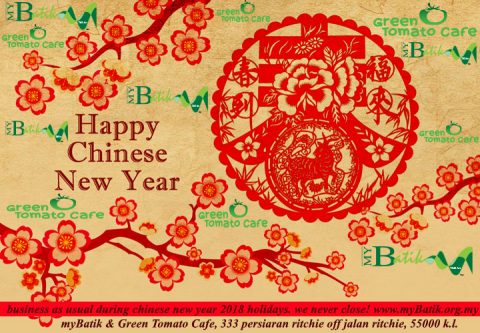 Happy Chinese New Year 2018! business as usual 8am to 5pm. we never close. enquiry/booking call / whatapps to 0122579775
